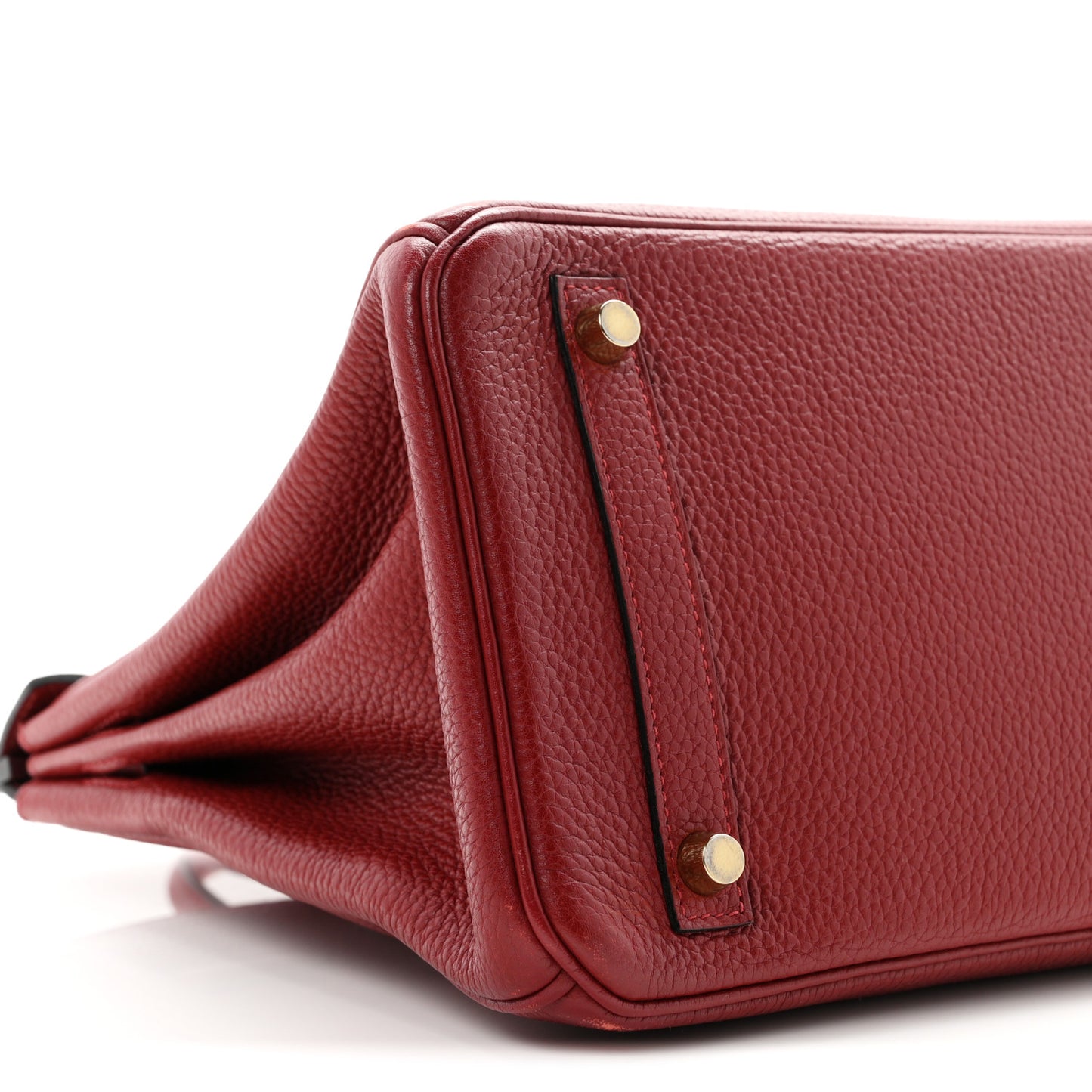 Taurillon Clemence Birkin 30 Rouge H