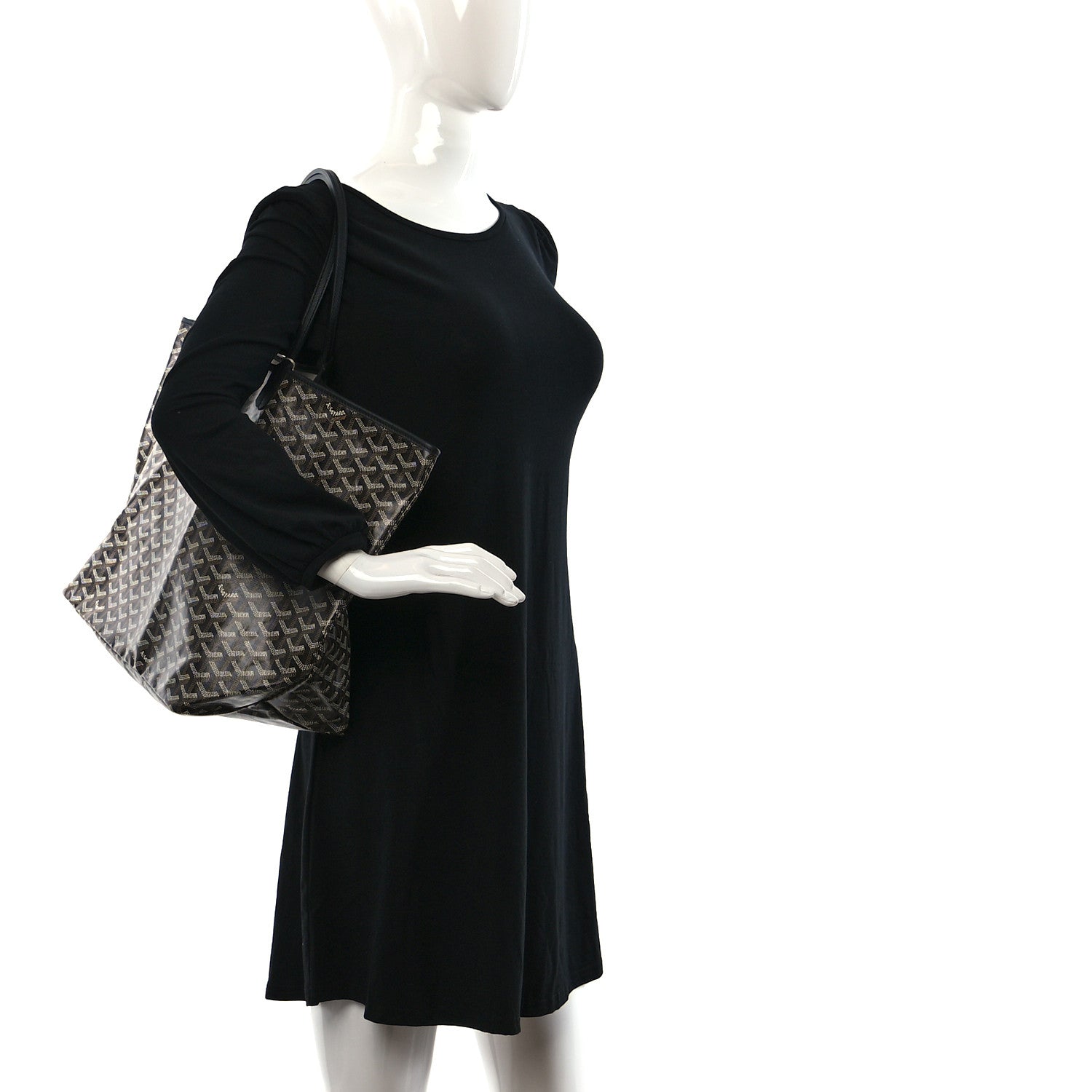Goyard Goyardine Saint Louis PM Black 2 of 8