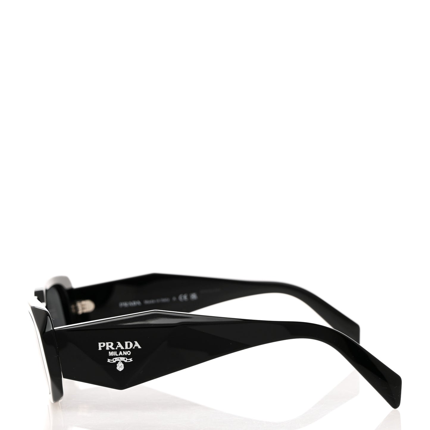 Acetate Symbole Sunglasses SPR 17W Black