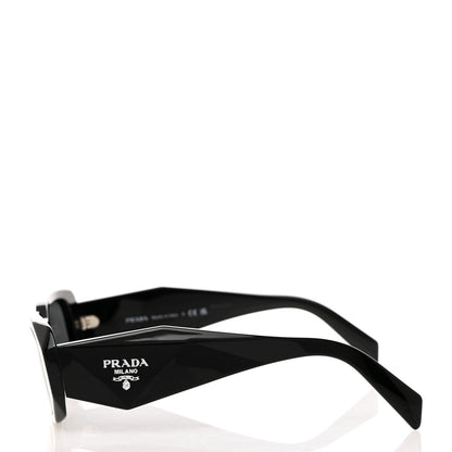 Prada Acetate Symbole Sunglasses SPR 17W Black 4 of 8