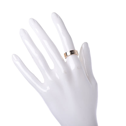 Cartier 18K Yellow Gold 5.5mm LOVE Ring 51 5.75 2 of 4