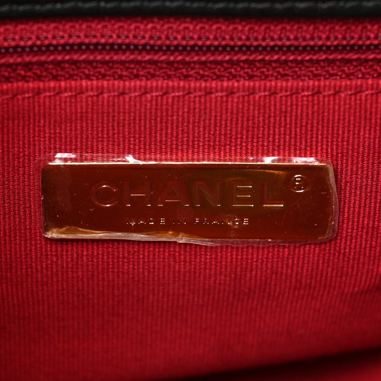 Chanel Goatskin Quilted Large Chanel 19 Flap Black 6 of 9