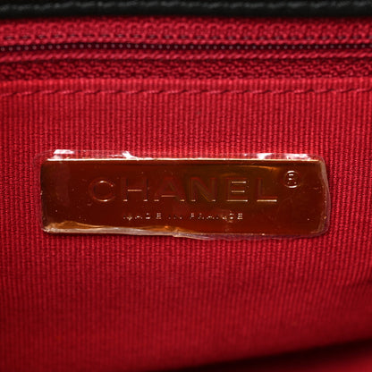 Chanel Goatskin Quilted Large Chanel 19 Flap Black 6 of 9