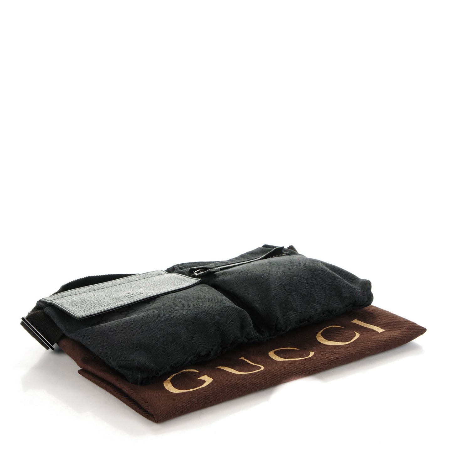 Monogram Belt Bag Black
