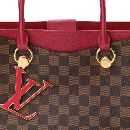 Louis Vuitton Damier Ebene LV Riverside Lie De Vin 8 of 13
