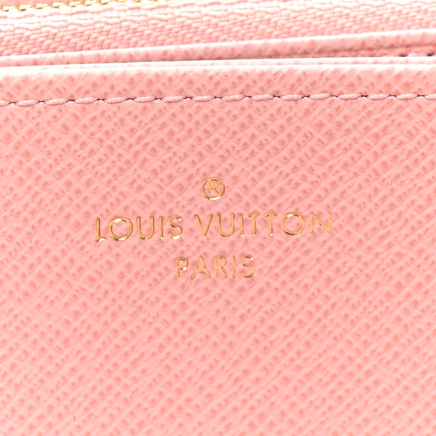 Monogram Zippy Wallet Rose Ballerine