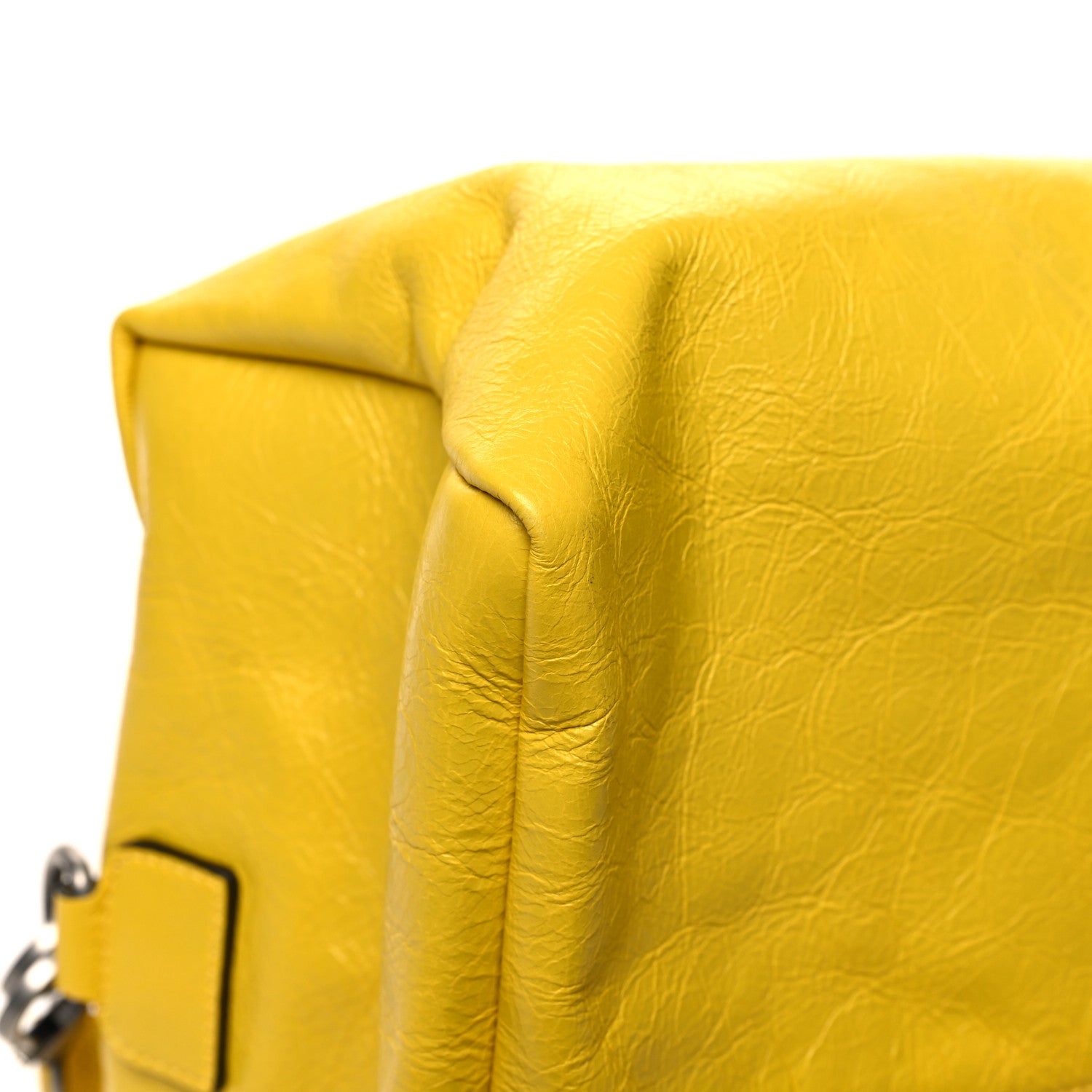 Gucci Fluffy Calfskin Morpheus Convertible Backpack Smile Yellow 11 of 13