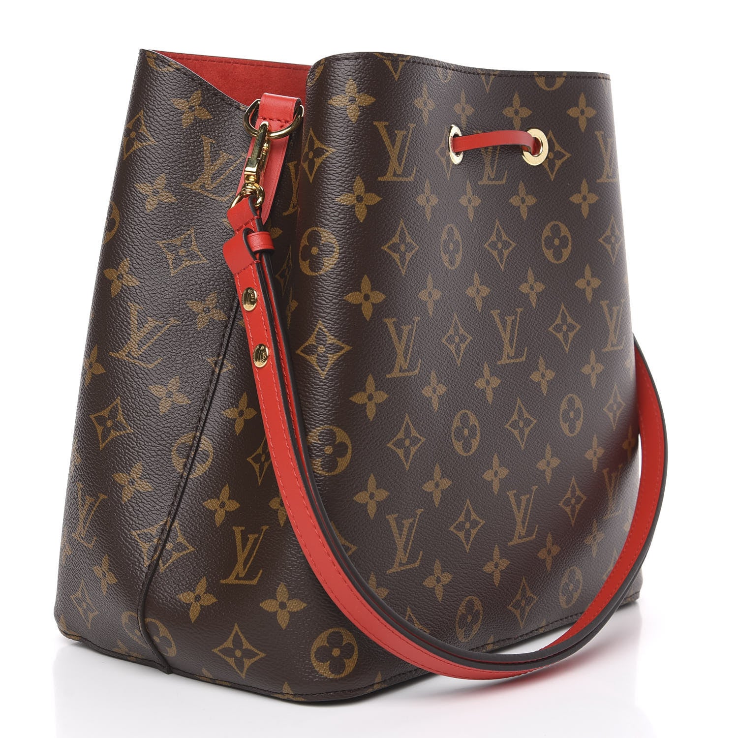 Louis Vuitton Monogram Neonoe MM Coquelicot 2 of 7