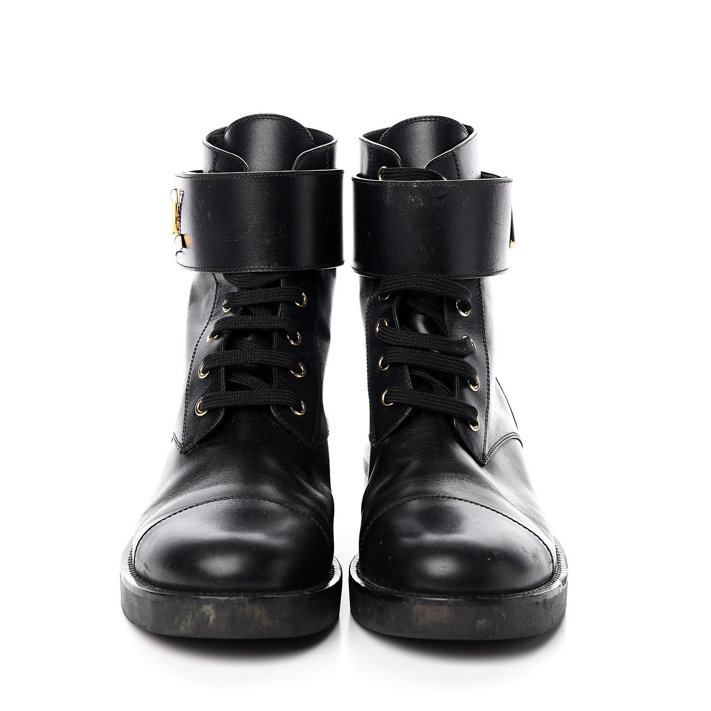 Calfskin Wonderland Ranger Boots 40 Black