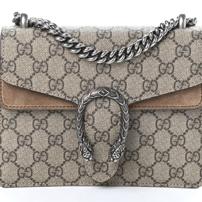 Gucci GG Supreme Monogram Mini Dionysus Shoulder Bag Taupe 7 of 9