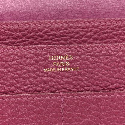 Hermes Togo Dogon Duo Wallet Tosca 8 of 14