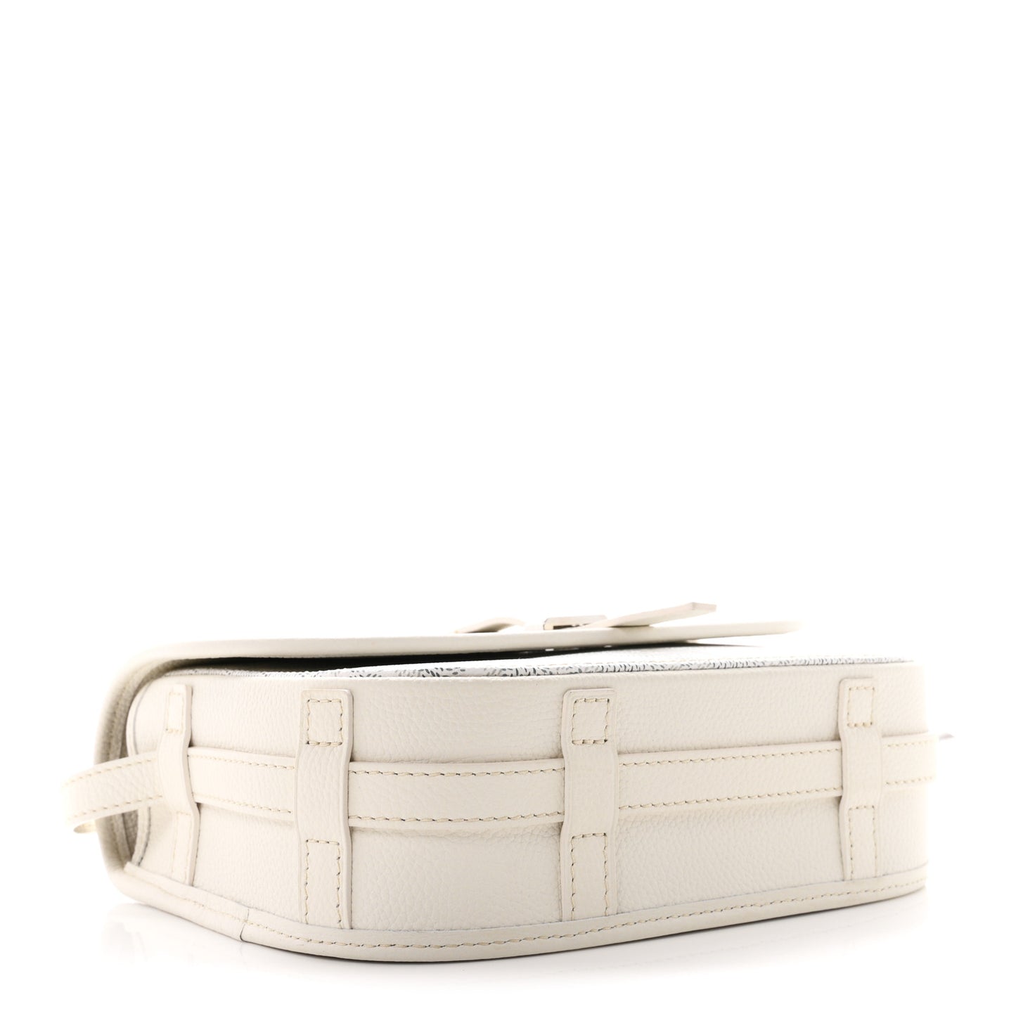 Goyardine Belvedere II PM Messenger Bag White