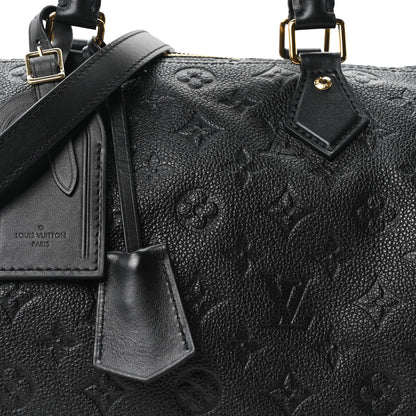 Louis Vuitton Empreinte Monogram Speedy Soft 30 Black 7 of 9
