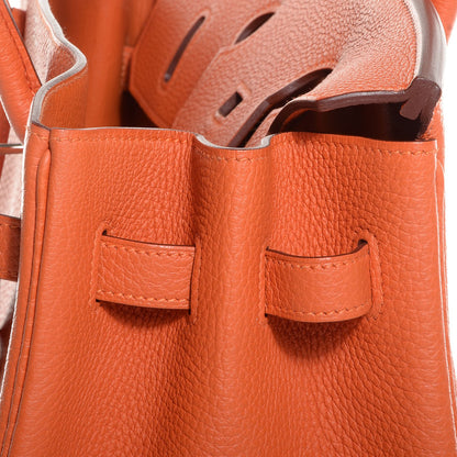 Hermes Togo Birkin 35 Orange 11 of 26