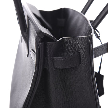 Hermes Epsom Birkin 30 Black 10 of 37