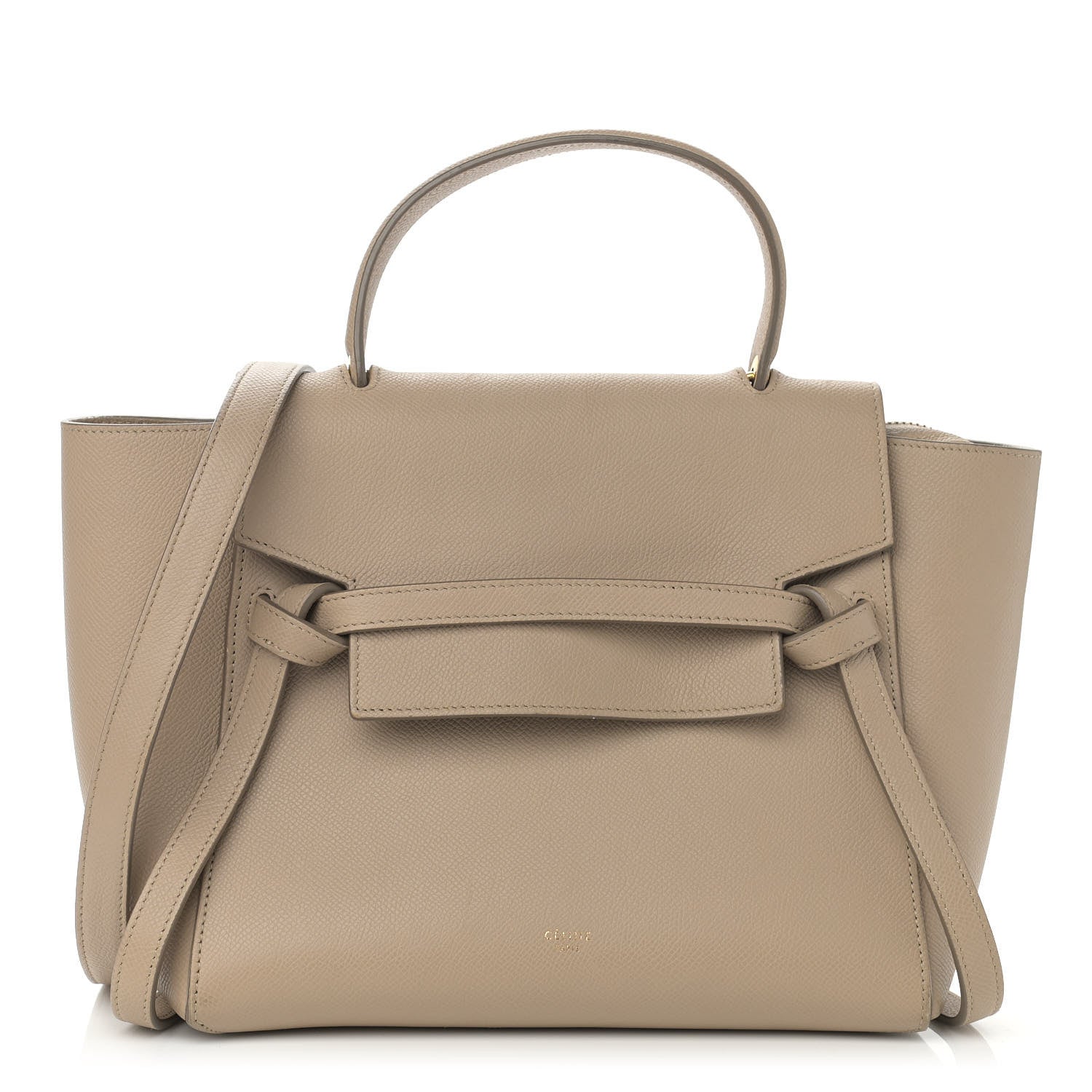 Celine Grained Calfskin Micro Belt Bag Light Taupe 1 of 15
