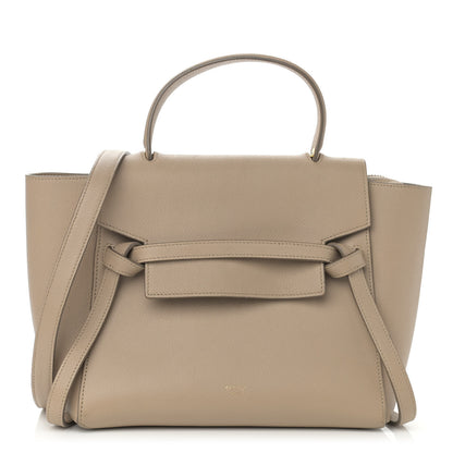 Celine Grained Calfskin Micro Belt Bag Light Taupe 1 of 15