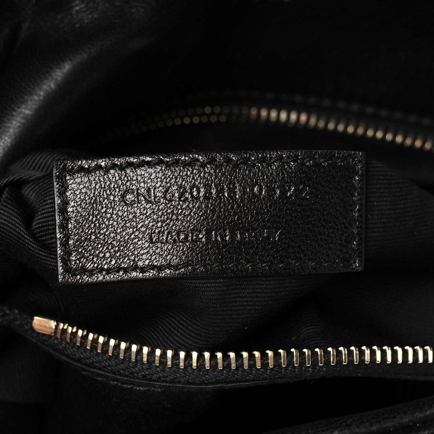 Lambskin Quilted Toy Loulou Puffer Monogram Chain Satchel Black