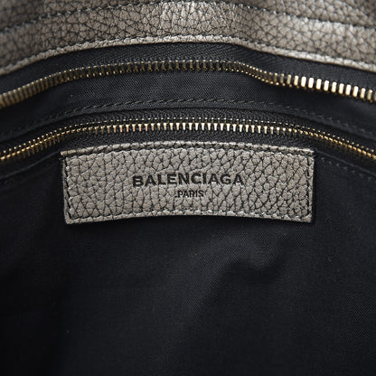 Balenciaga Grained Calfskin Classic Gold Hardware City Ombre Grey Gradient 6 of 11