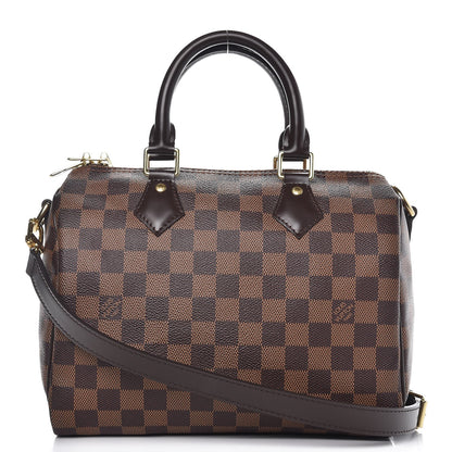 Louis Vuitton Damier Ebene Speedy Bandouliere 25 1 of 11