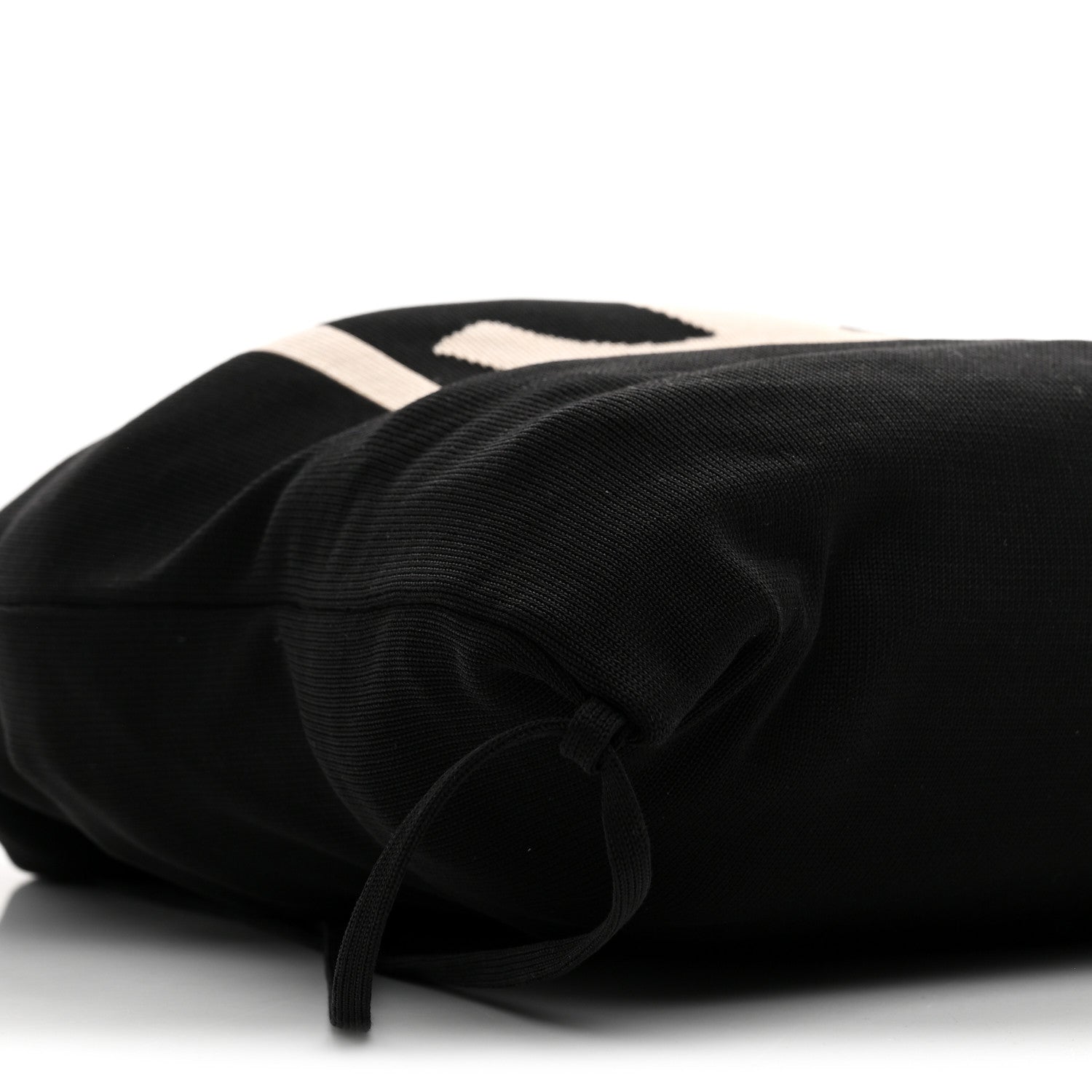 Chanel Cotton CC Drawstring Sport Line Backpack Black 8 of 9