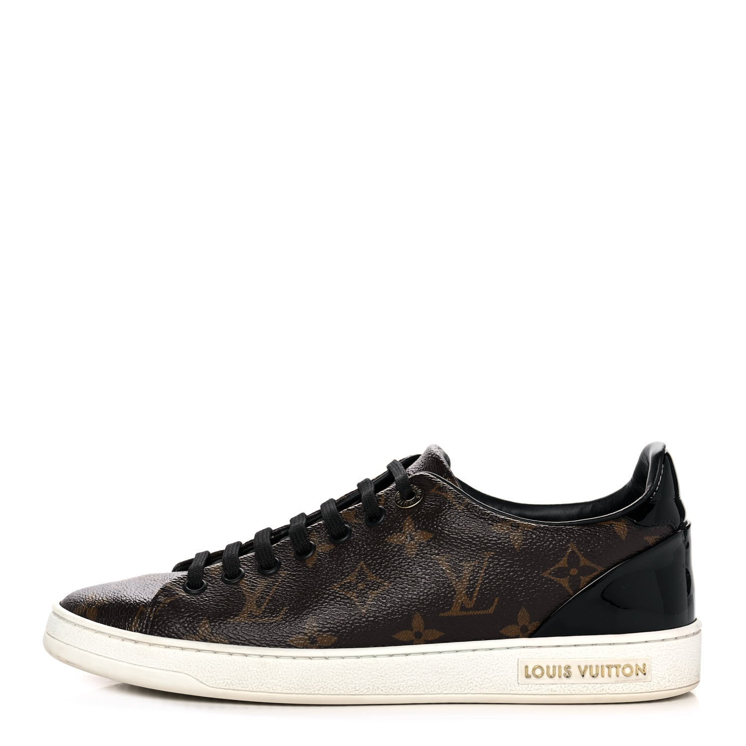 Louis Vuitton Patent Monogram Frontrow Sneakers 38 1 of 9