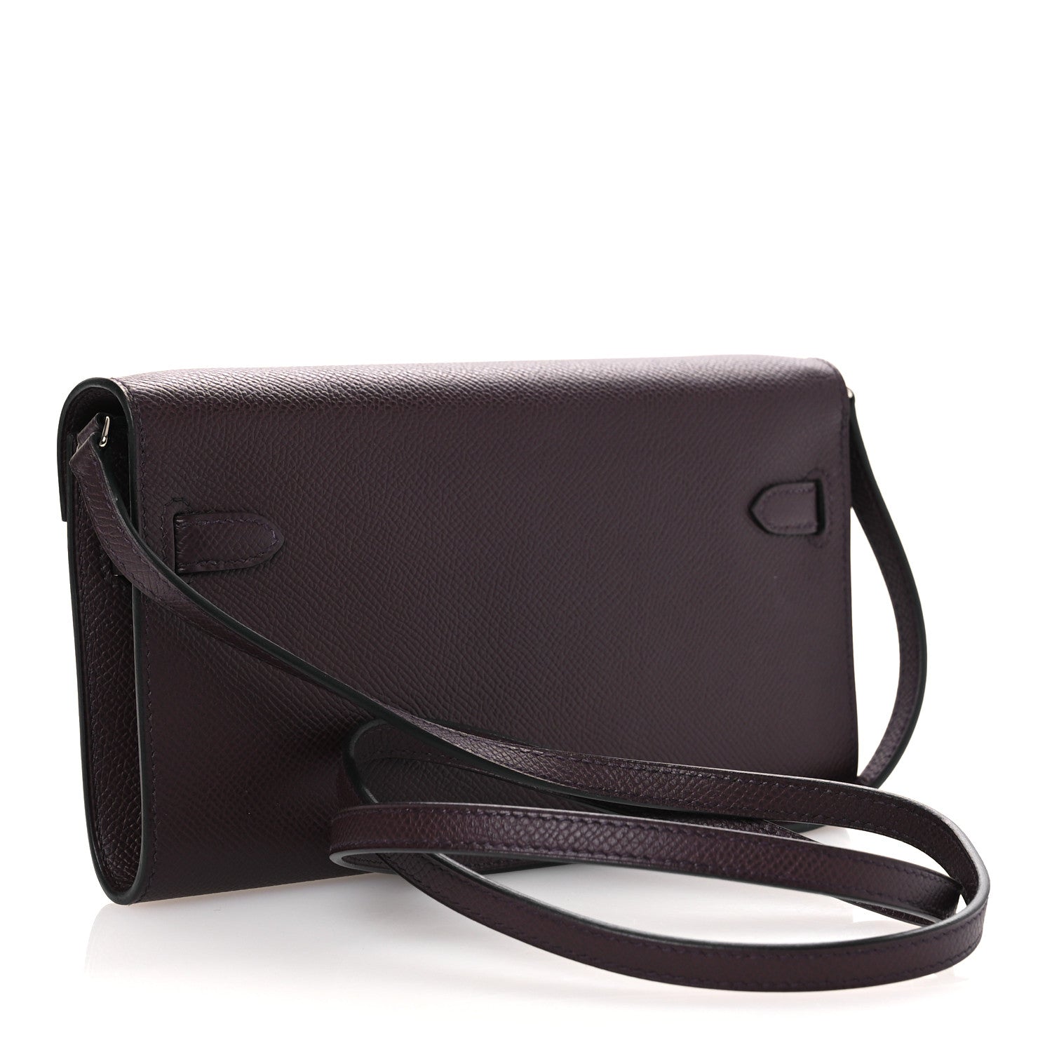 Hermes Epsom Kelly Wallet To Go Rouge Sellier 3 of 11