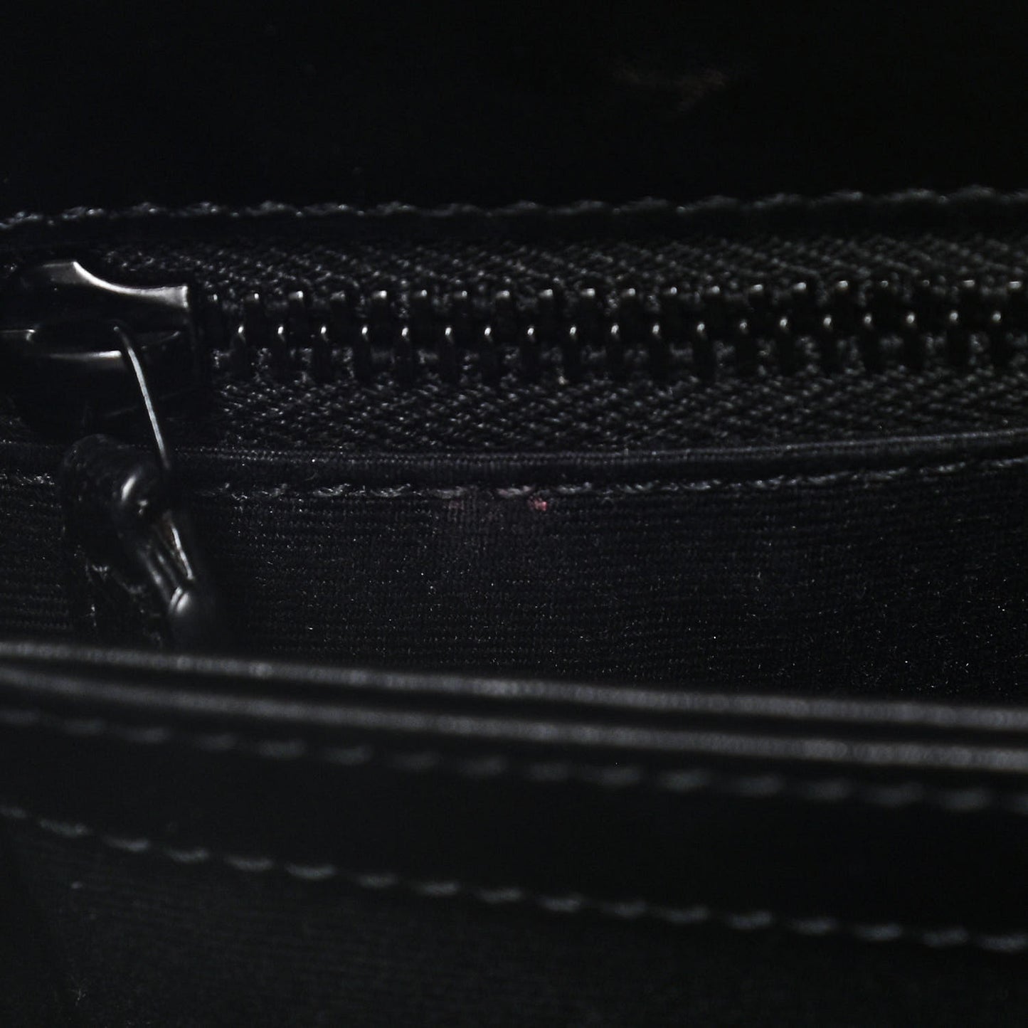 Calfskin Y Quilted Monogram Toy Loulou Crossbody Bag Black