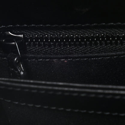 Saint Laurent Calfskin Y Quilted Monogram Toy Loulou Crossbody Bag Black 11 of 16