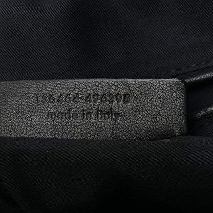 Saint Laurent Textured Patent Calfskin Large Muse Black 7 of 10