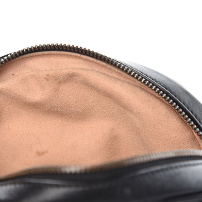 Gucci Calfskin Matelasse GG Marmont Belt Bag 85 34 Black 9 of 12