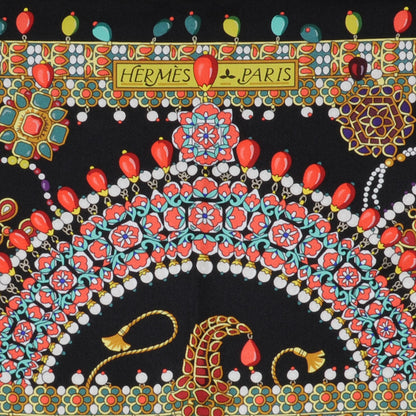Hermes Silk Parures Des Maharajas Scarf 90 6 of 8