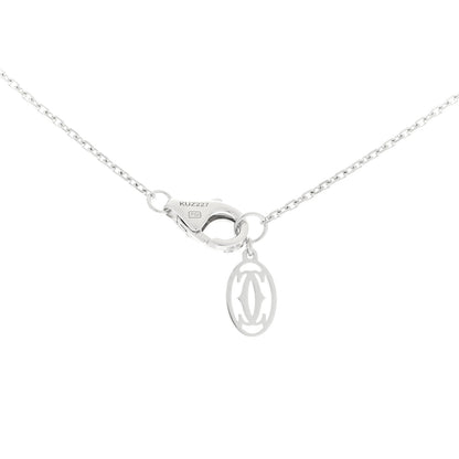 Cartier 18K White Gold Diamond XS D'Amour Pendant Necklace 3 of 3