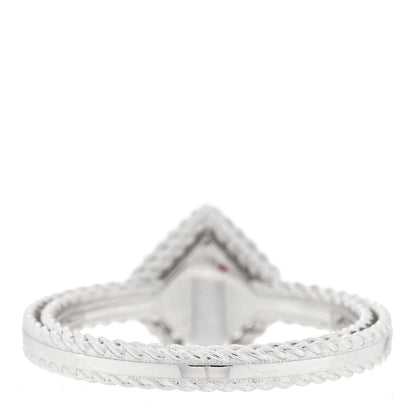 Roberto Coin 18K White Gold Diamond Palazzo Ducale Ring 53 6.5 3 of 4
