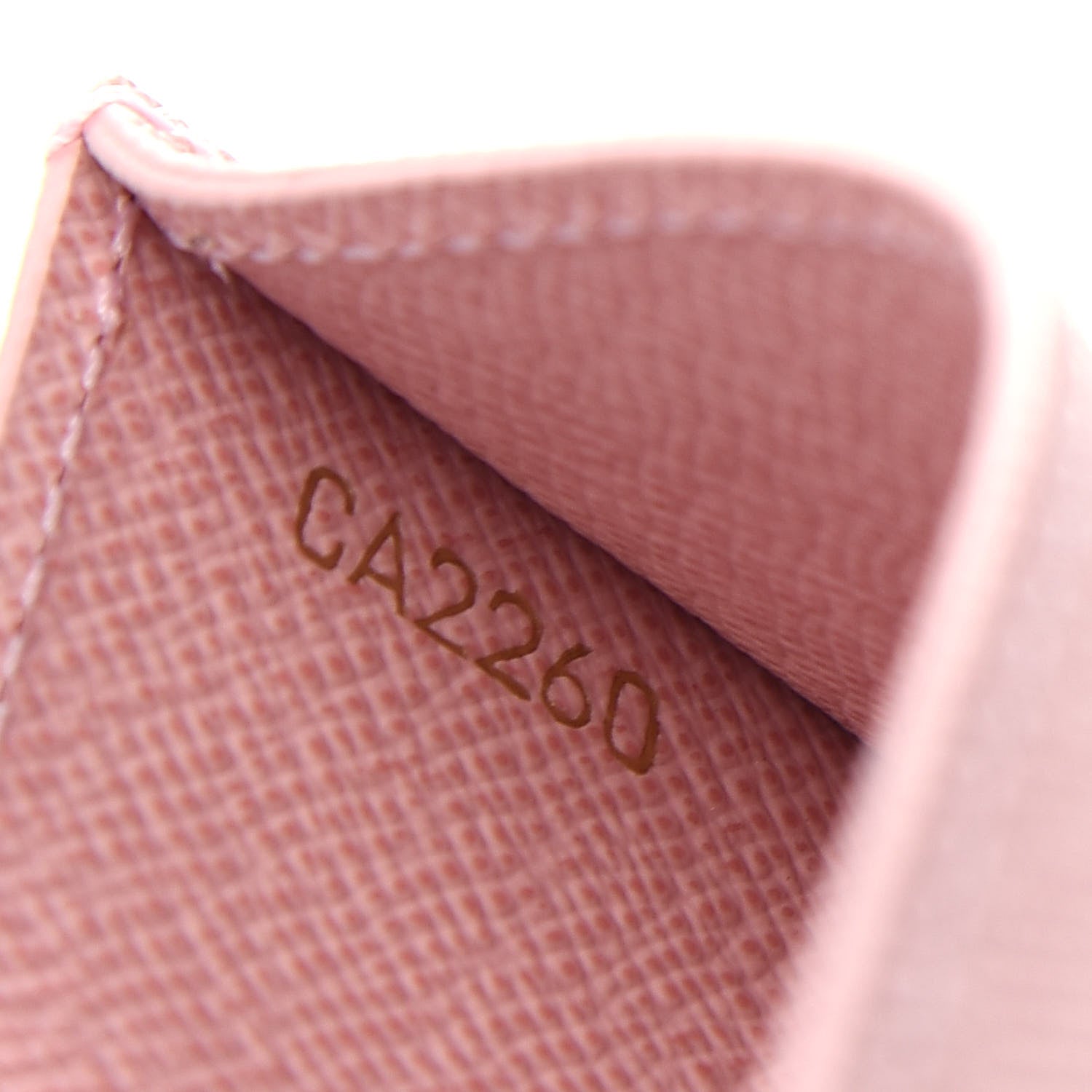 Louis Vuitton Damier Azur Daily Card Holder Rose Ballerine 7 of 8