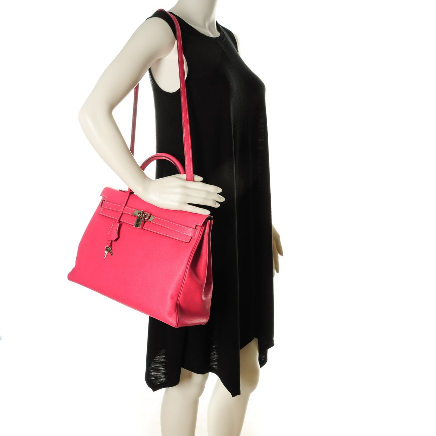 Epsom Candy Kelly Retourne 35 Rose Tyrien Rubis