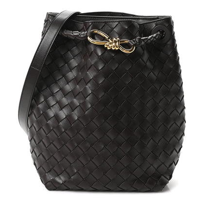 Bottega Veneta Nappa Intrecciato Small Andiamo Bucket Bag Fondant 1 of 10