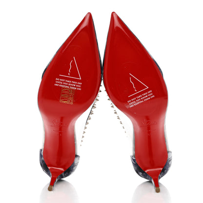 Christian Louboutin Jeans Punk Galativi Spikes 85 Pumps 41 Version 41 5 of 8