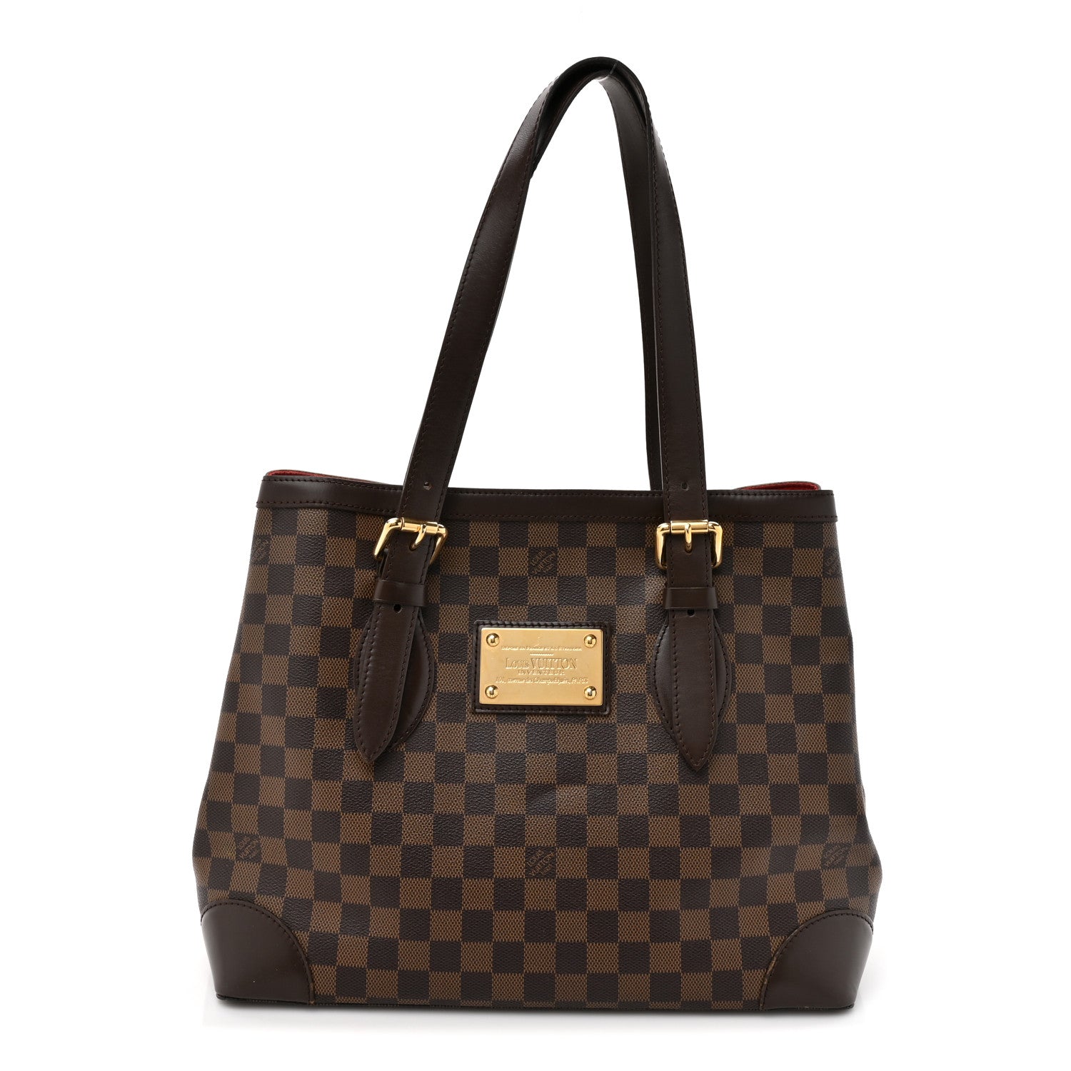 Louis Vuitton Damier Ebene Hampstead MM 1 of 17