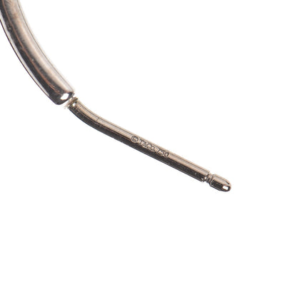 Tiffany Sterling Silver Medium 1837 Hoop Earrings 6 of 7