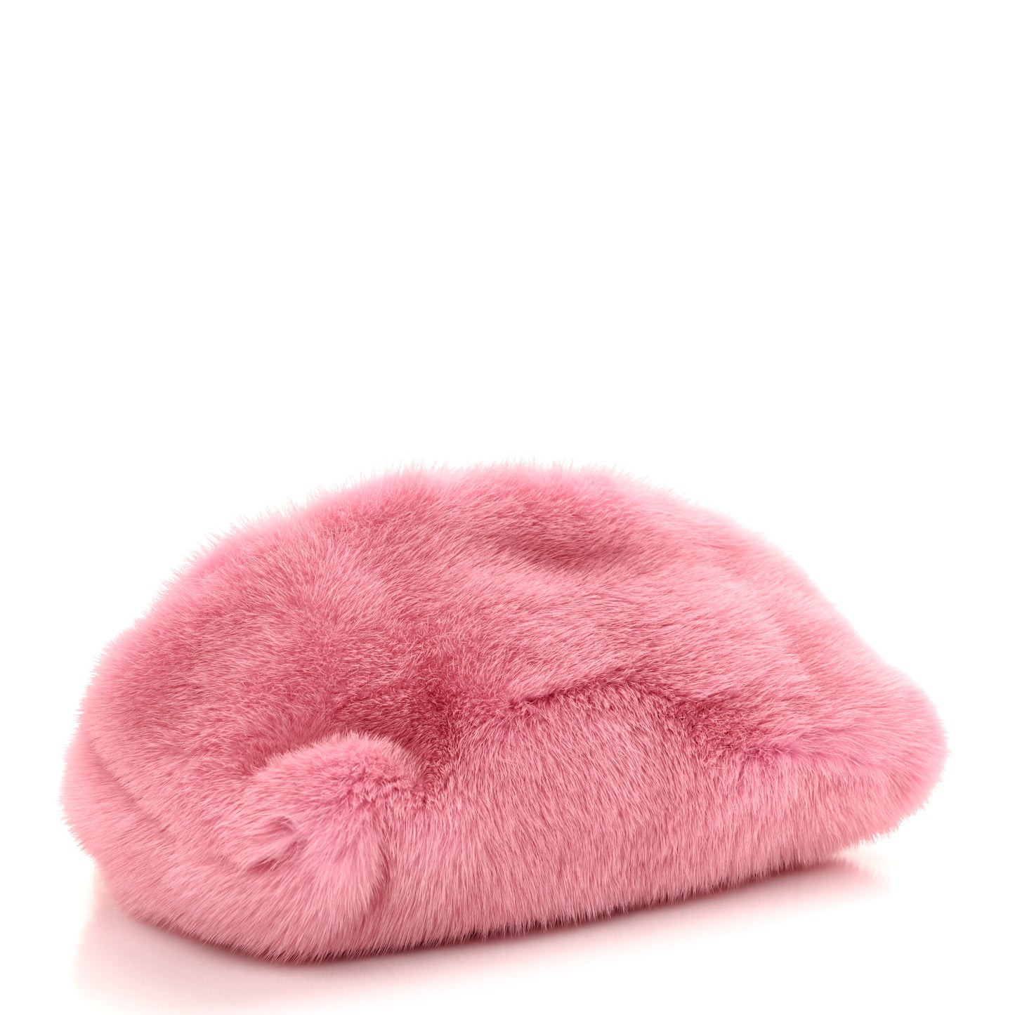 Mink Fur Clutch Pink