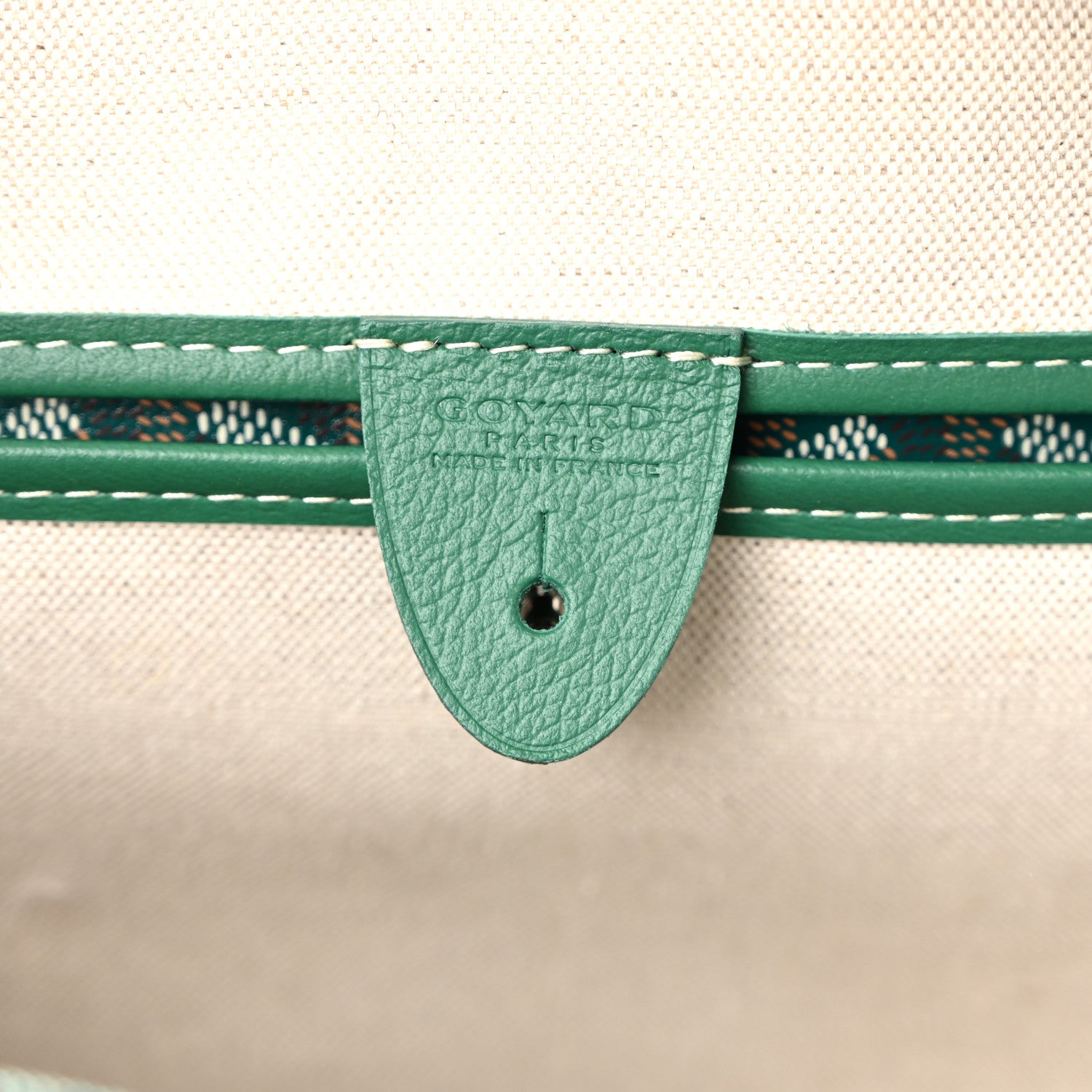 Goyard Goyardine Artois PM Green 5 of 9
