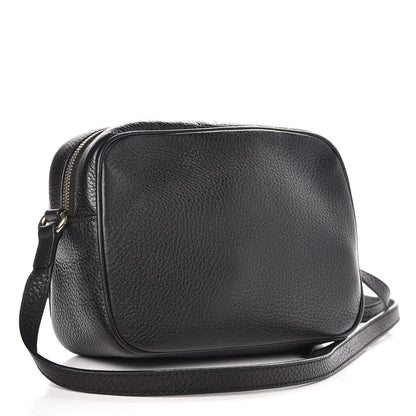 Gucci Pebbled Calfskin Small Soho Disco Bag Black 3 of 9