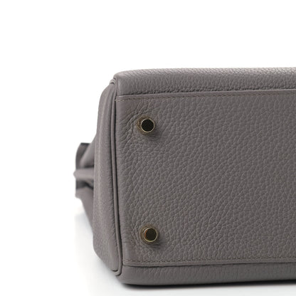 Hermes Togo Kelly Retourne 32 Etain 11 of 14
