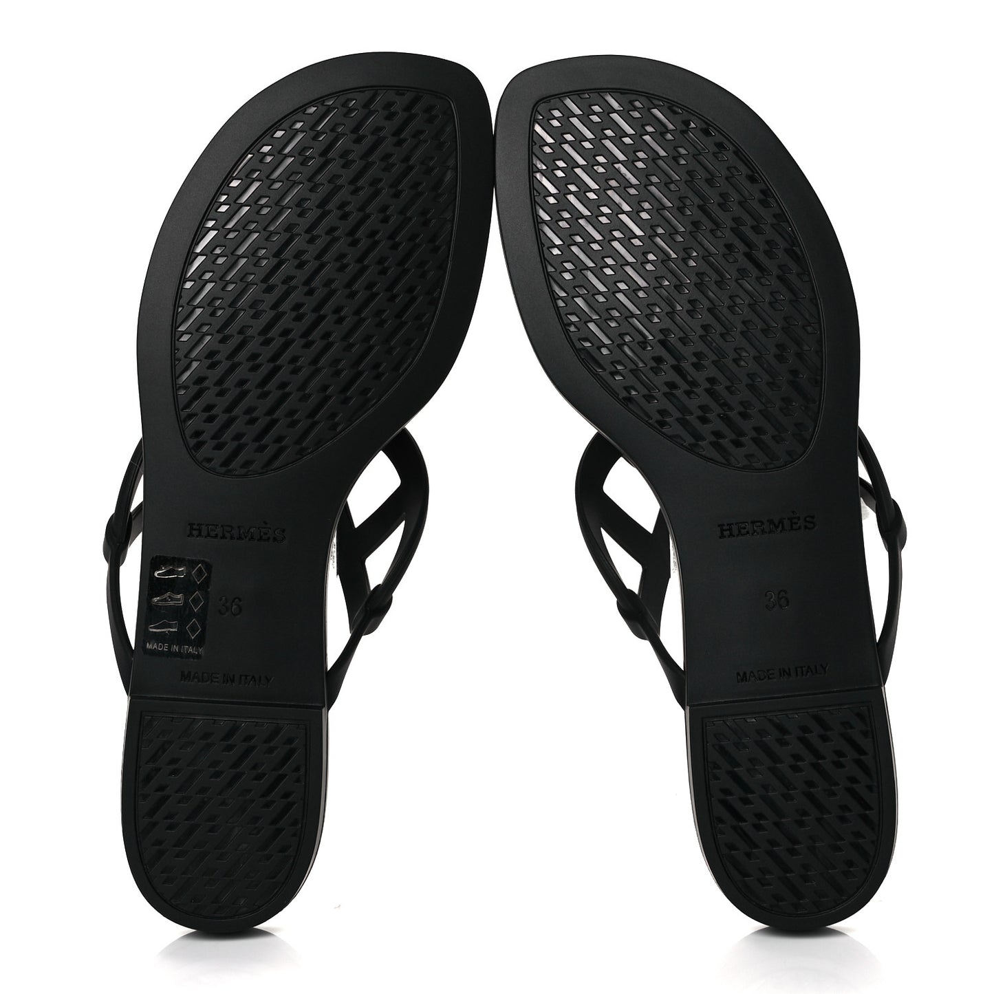 Rubber Womens Egerie Sandals 36 Black