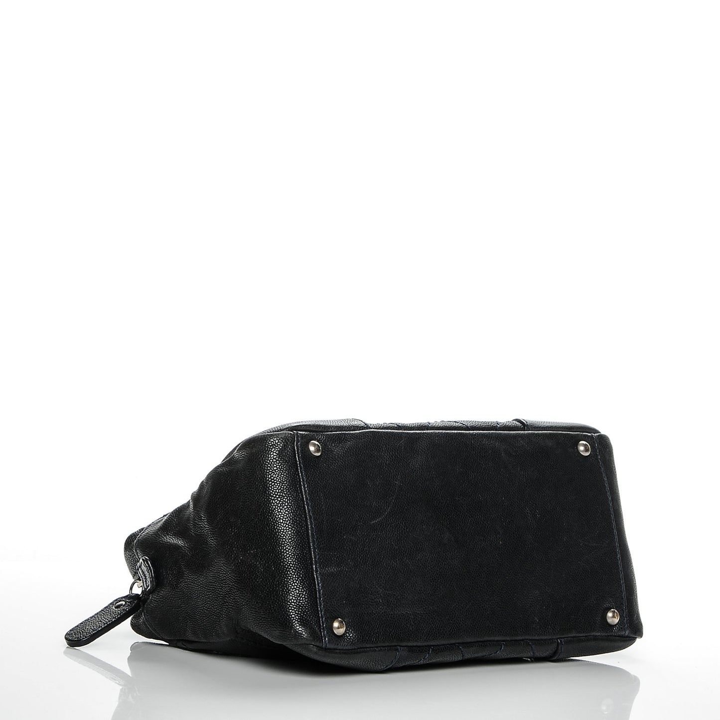 Distressed Caviar Outdoor Ligne Tote Navy