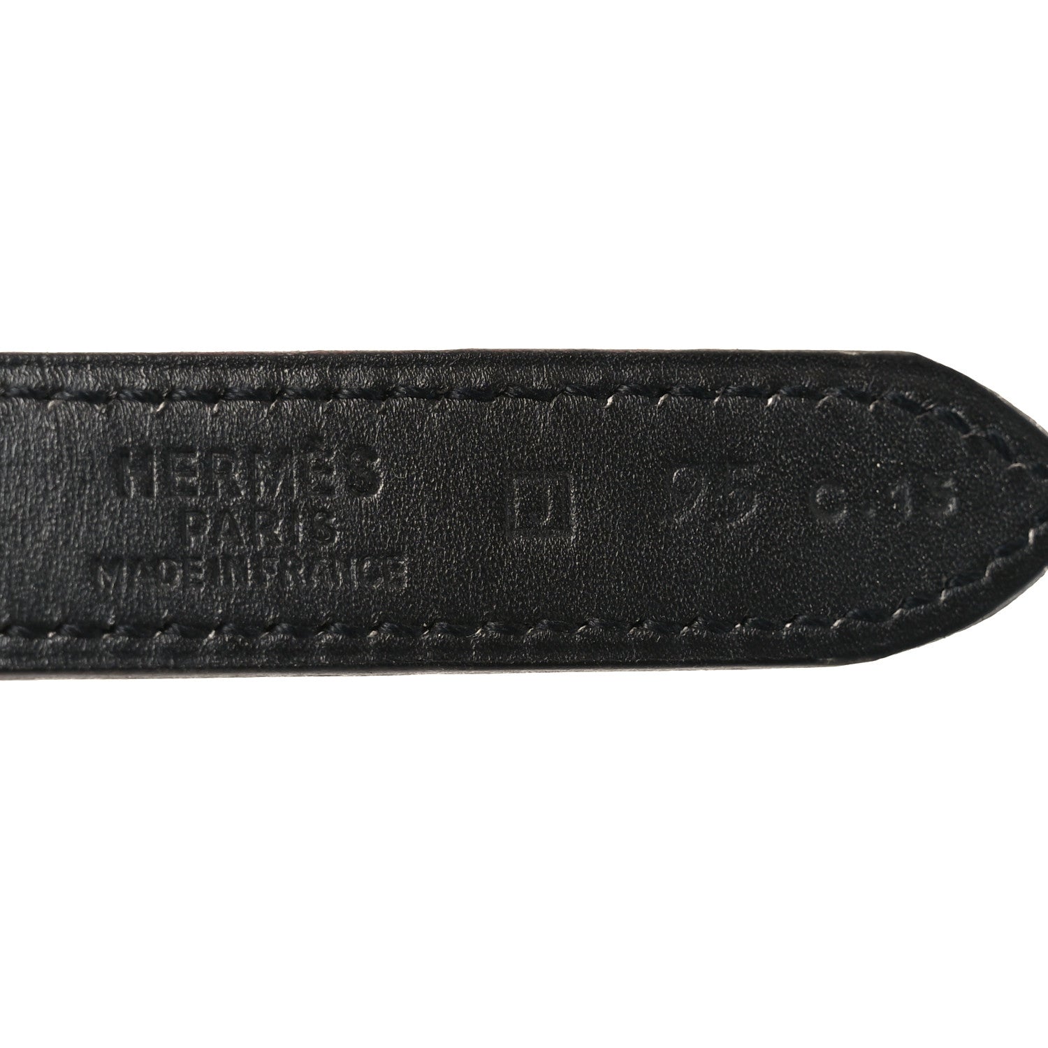 Hermes Chain Belt  95 38 Blue 3 of 5