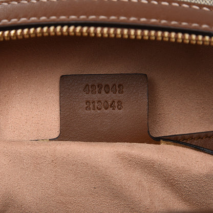 Gucci GG Supreme Monogram Web Garden Collection Embroidered Small Day Backpack Beige Tuscany 8 of 8
