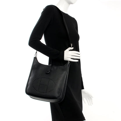 Hermes Epsom Evelyne III PM Black 2 of 8