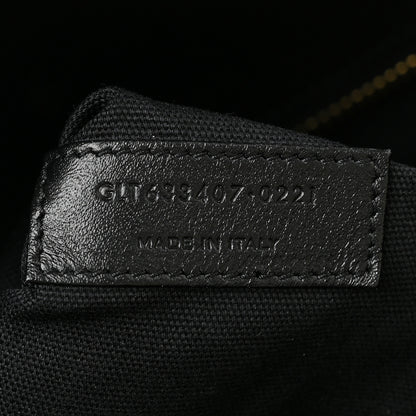 Saint Laurent Calfskin Commuter Duffle White 7 of 16